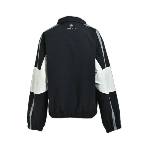 Crest Logo Warm Up Jacket / Blk