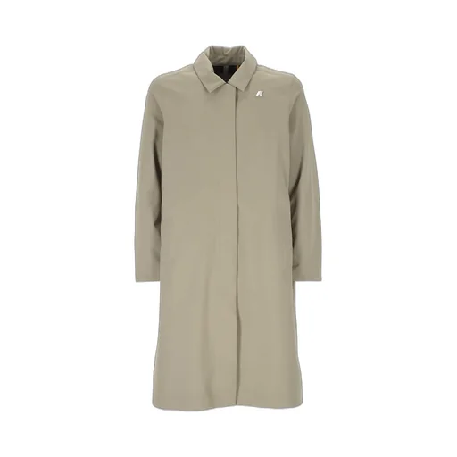 K-Way Logo Patch Padded Coat
