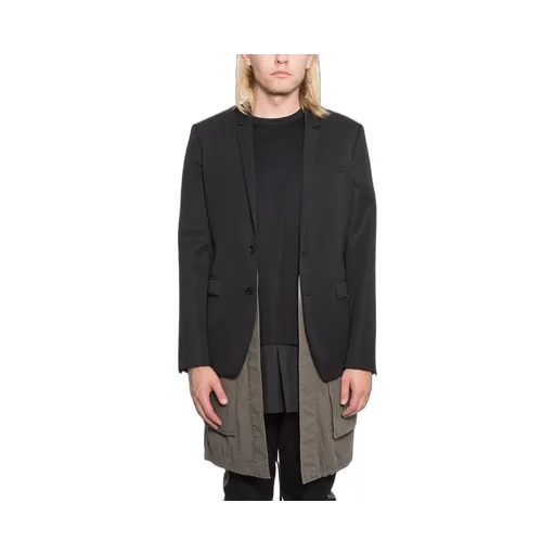 Juun J Buttoned Layered Jacket