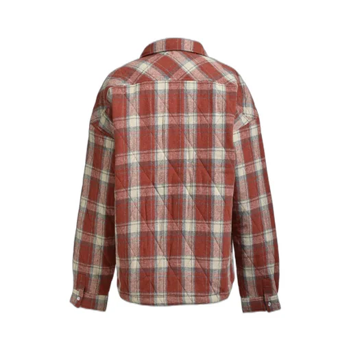 Quilting Check Shirt / Org