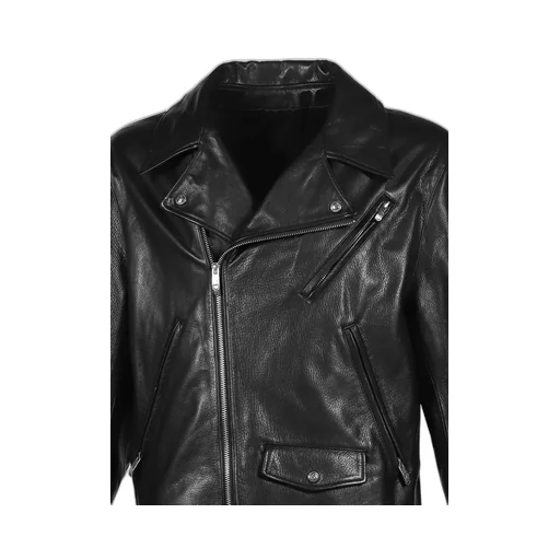 Pc Riders Jacket W / Love &Amp; Peace Silver / Blk