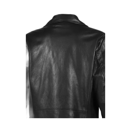 Pc Riders Jacket W / Love &Amp; Peace Silver / Blk