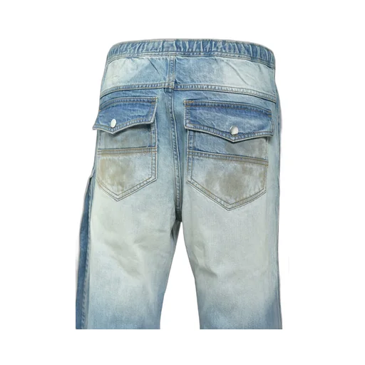 Coating Side Button Denim Pants / Ind