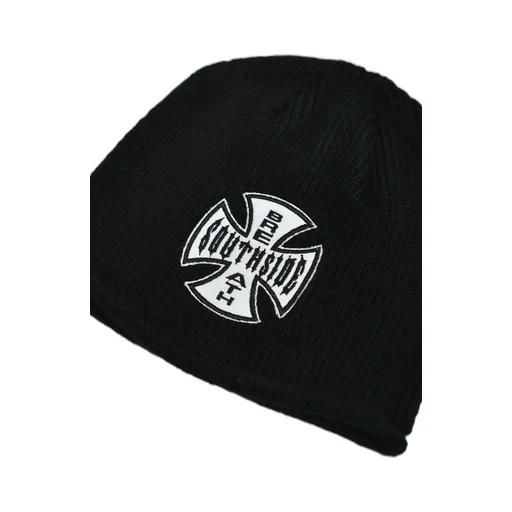 Southside Cross Damage Beanie / Blk