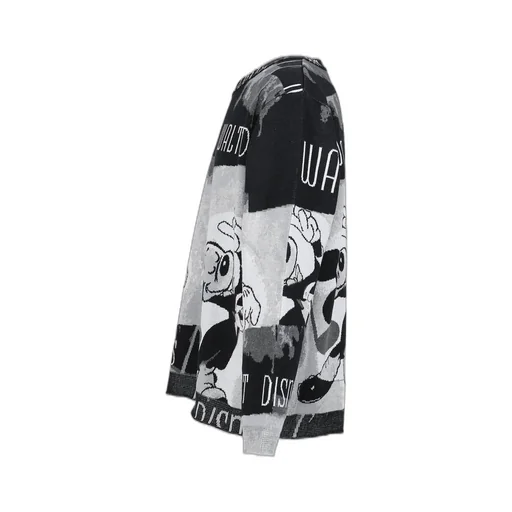 Disney Vp / Pc Knit Collection Crewneck / Mickey Mouse / Blk
