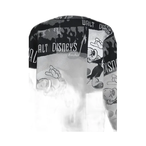Disney Vp / Pc Knit Collection Crewneck / Mickey Mouse / Blk