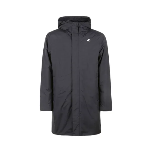 K-Way Long-Sleeved Hooded Coat