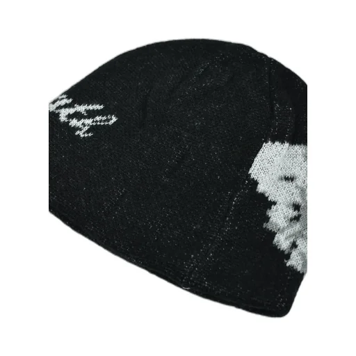 Angel Script Logo Mohair Beanie / Blk