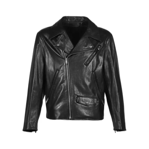 Pc Riders Jacket W / Love &Amp; Peace Silver / Blk