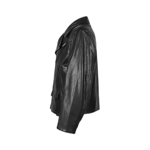 Pc Riders Jacket W / Love &Amp; Peace Silver / Blk