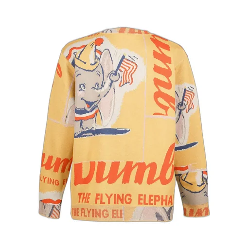 Disney Vp / Pc Knit Collection Crewneck / Dumbo / Yel
