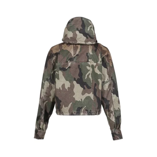 Cropped Parka / Camo