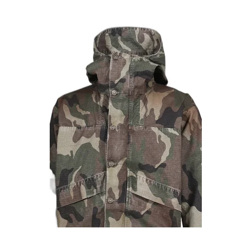 Cropped Parka / Camo