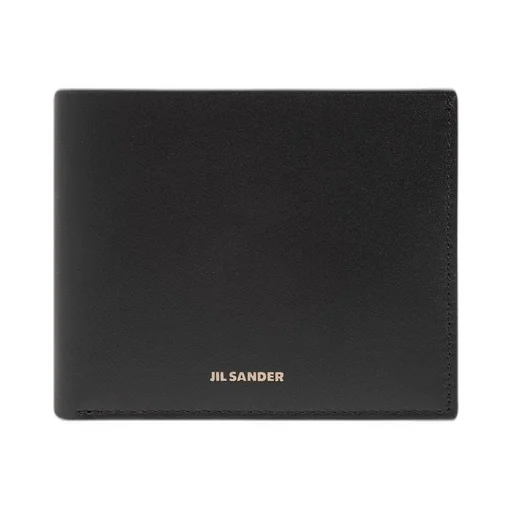 Jil Sander Logo Printed Bi-Fold Wallet