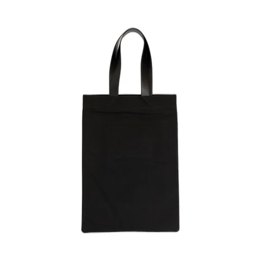 Jil Sander Logo-Printed Top Handle Bag