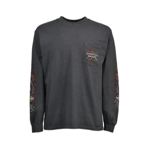 Fr Pocket Emblem / Bc Liberty Ls Tee / Gry