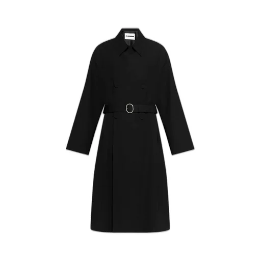 Jil Sander Double-Breasted Belted Coat