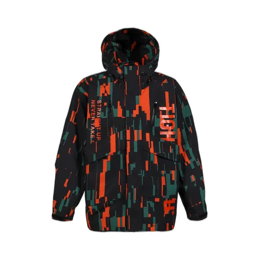 Hooded Tactical Jacket / Noise