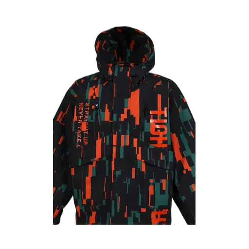 Hooded Tactical Jacket / Noise