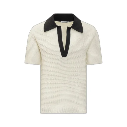 Jil Sander Knit Polo T-Shirt