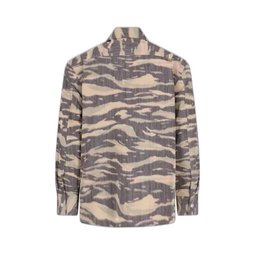 Jil Sander Printed Straight Hem Overshirt