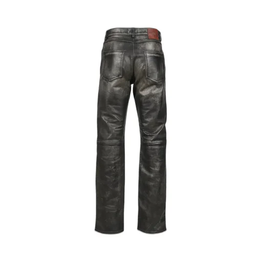 424 Leather Fivepocket / Blk