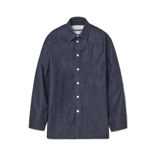 Jil Sander Long-Sleeved Buttoned Denim Shirt