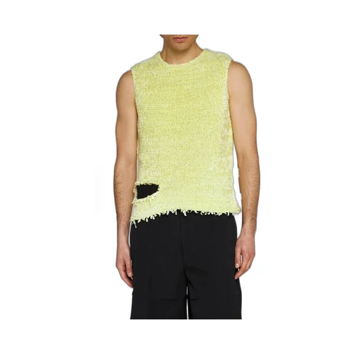 Jil Sander Cut-Out Crewneck Vest
