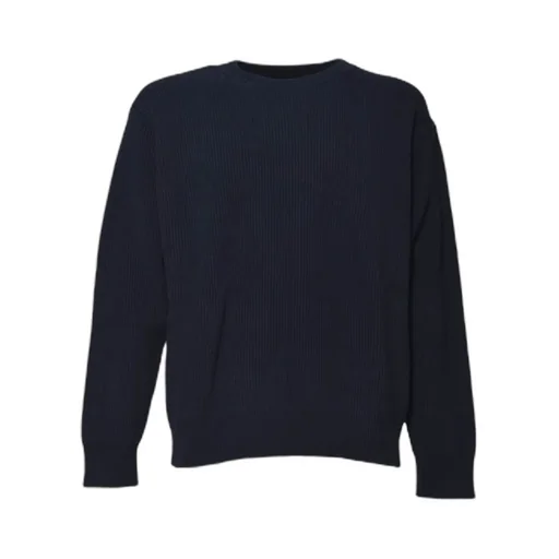 Jil Sander Crewneck Ribbed Knit Jumper