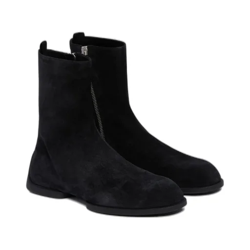 Jil Sander Round Toe Ankle Boots