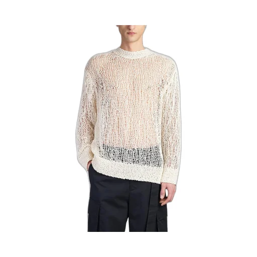 Jil Sander Open-Knit Crewneck Jumper