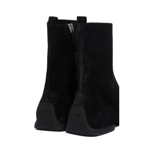 Jil Sander Round Toe Ankle Boots