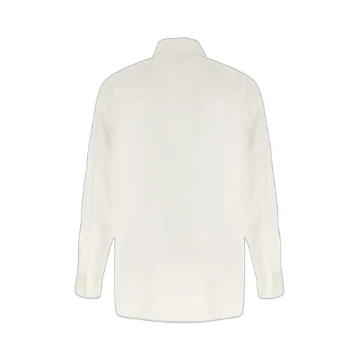 Jil Sander Logo Embroidered Long-Sleeved Shirt