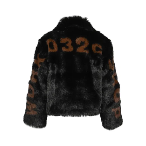 Muddy Faux Fur Blouson / Blk