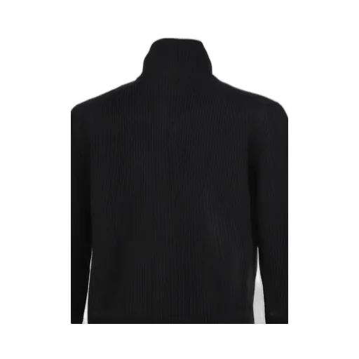 Vet Zip-Up Sweater / Black