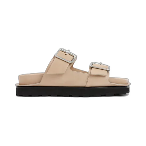 Jil Sander Double Buckle-Fastened Open-Toe Sandals