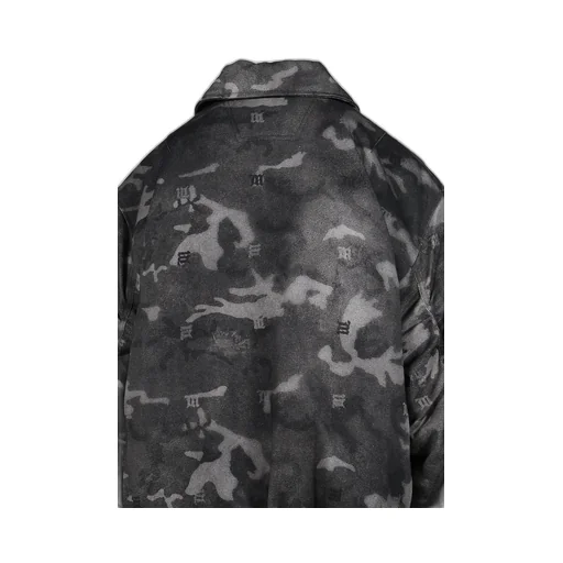 Camo Puffer Bomber Jacket / Mlc