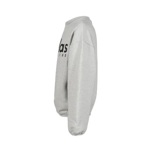 Heather Fleece Crewneck / Gry