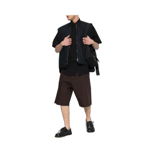 Jil Sander+ Logo Embroidered Zip-Up Gilet