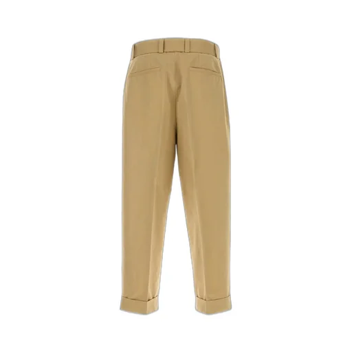 Jil Sander Mid-Rise Belted Trousers