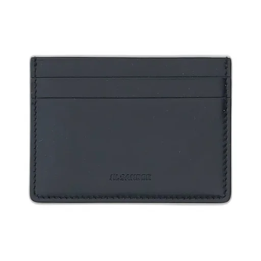 Jil Sander Logo Embossed Card Holder