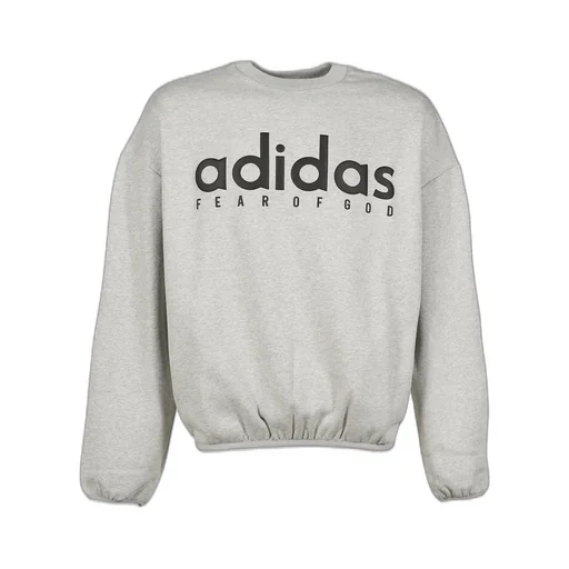 Heather Fleece Crewneck / Gry