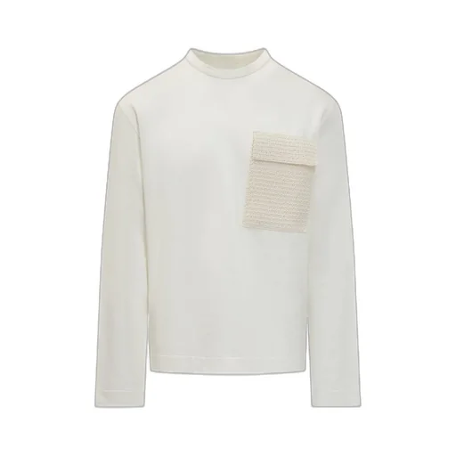 Jil Sander Pocket Detailed Long-Sleeved Top