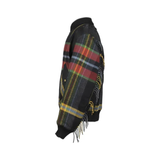 Blanket Bomber Jacket / Combo Tartan