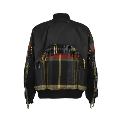 Blanket Bomber Jacket / Combo Tartan