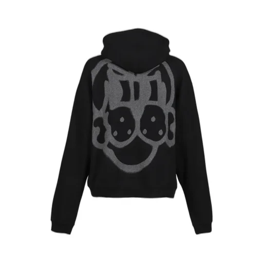 Reflective Finesse Pup Core Hoodie / Blk