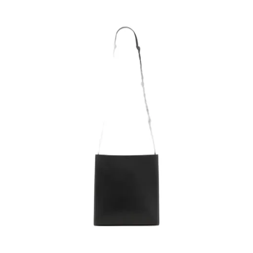Jil Sander Logo Debossed Strapped Shoulder Bag