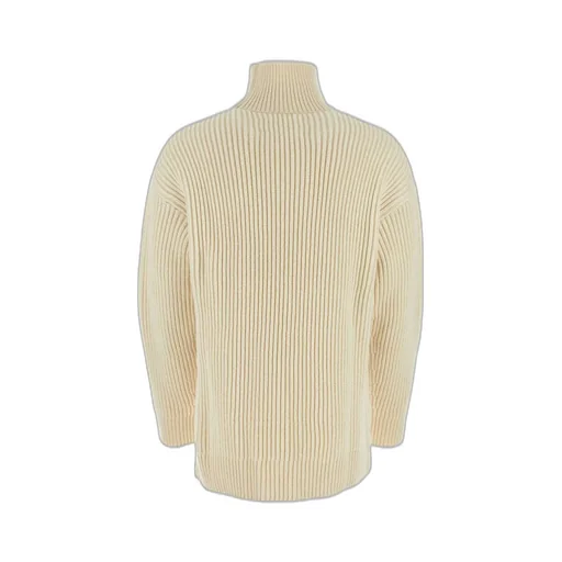 Jil Sander Chunky Ribbed Turtleneck Jumper