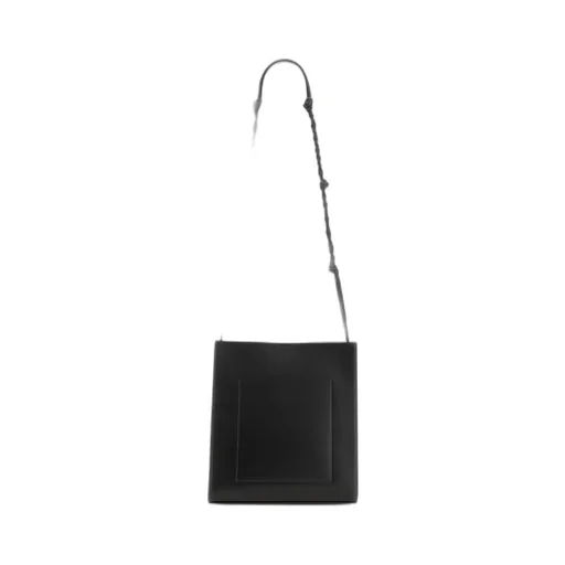 Jil Sander Logo Debossed Strapped Shoulder Bag