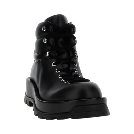 Jil Sander Lace-Up Ankle Boots